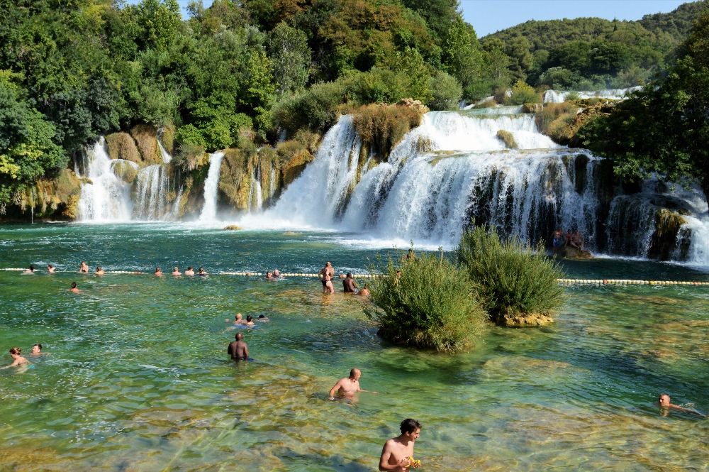 Крка, водопад
