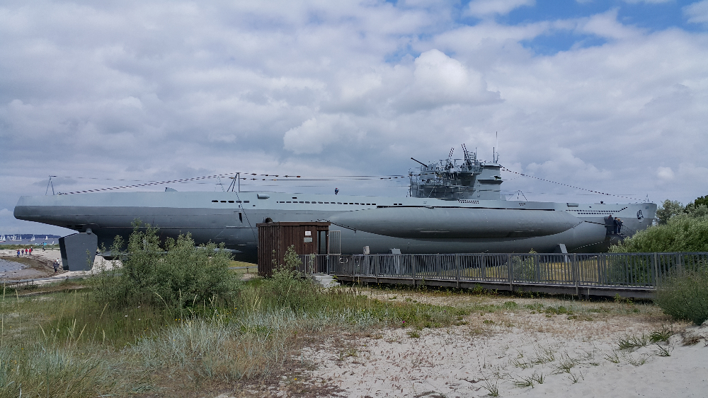 Laboe. Подводная лодка-музей.