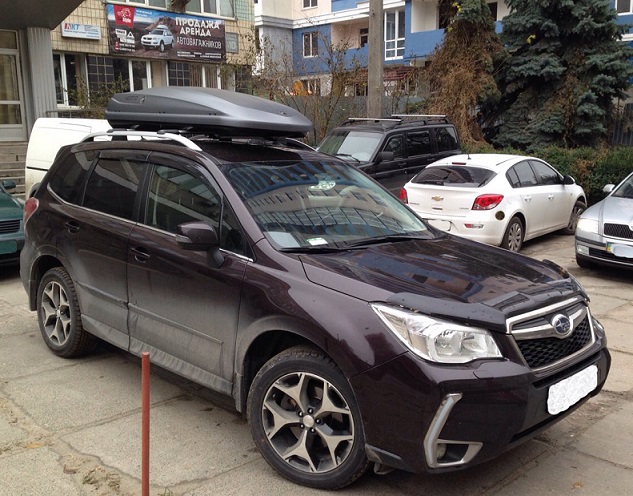Subaru Forester Whispbar RailsBar+Hapro Zenith 6.6 Titan