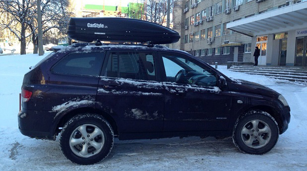Бокс Terra Drive-480 (черный) на SsangYong Kyron