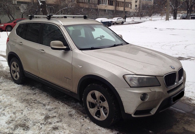 Багажник Aguri Runner на BMW X3