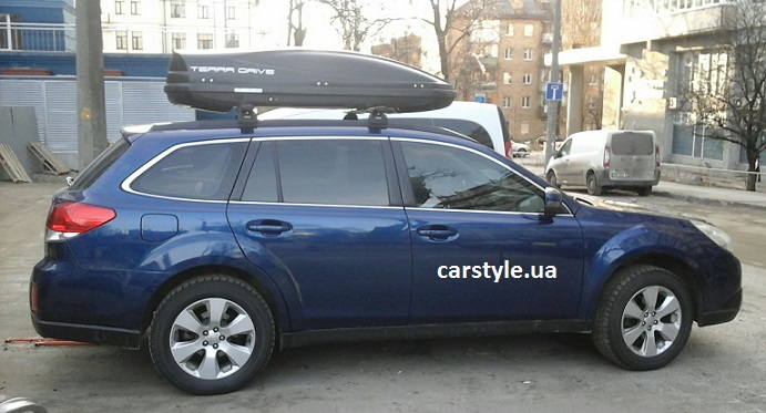 Бокс Terra Drive-480 (черный) на Subaru Outback